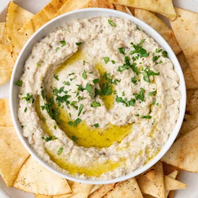 Lebanese Baba Ghanoush.