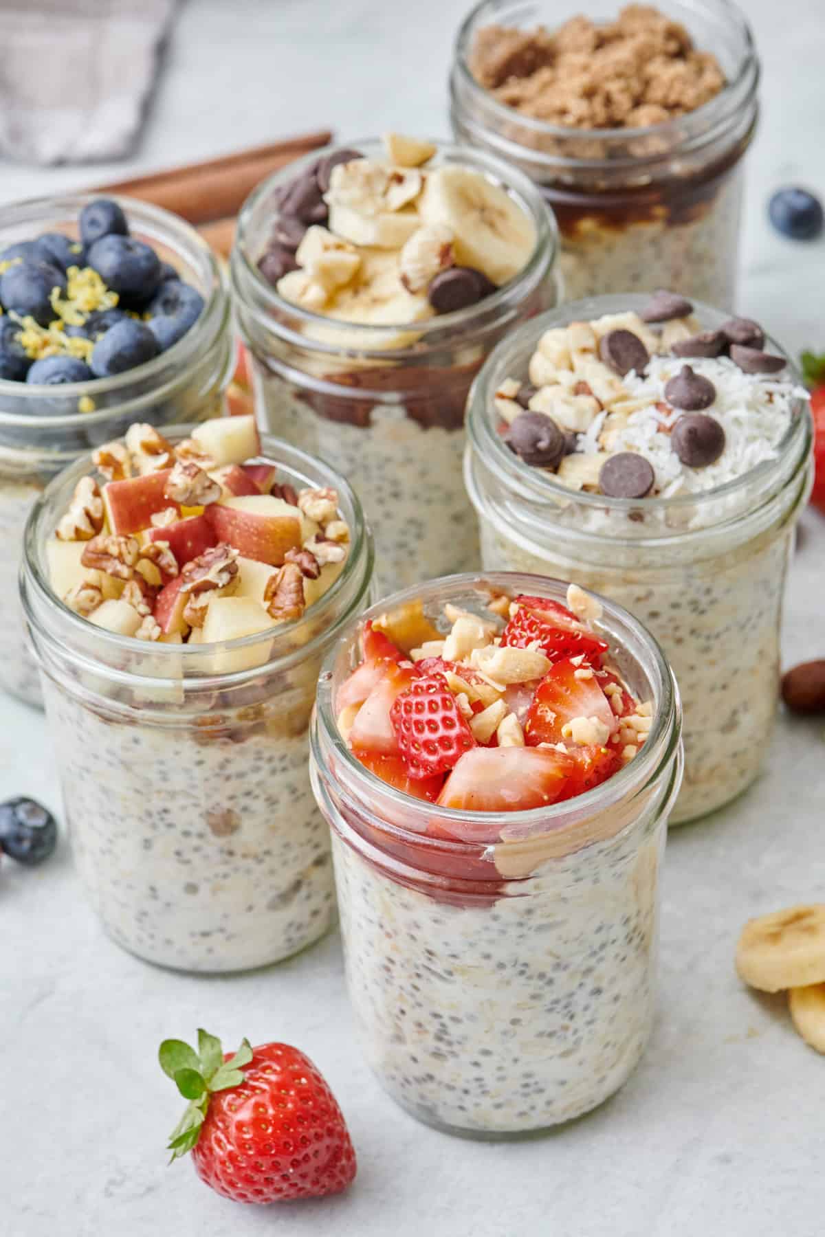 4 ways to make overnight oats