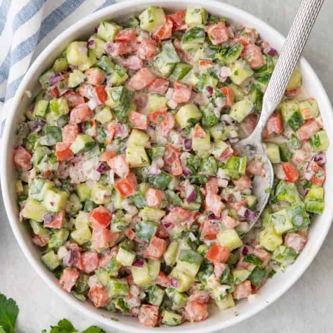 Tahini Salad.