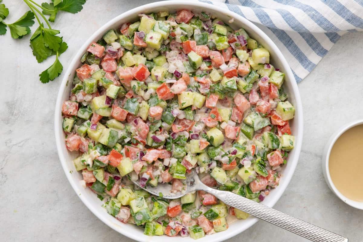 Tahini Salad.