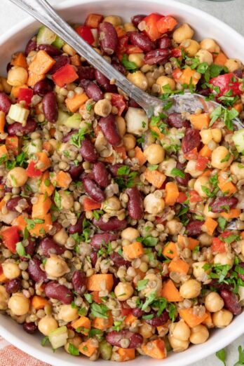Red Kidney Bean Salad.