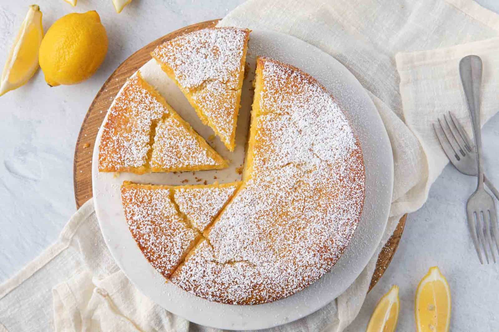 Lemon Ricotta Cake.