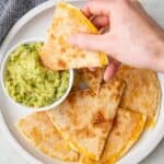 Cheese Quesadilla.
