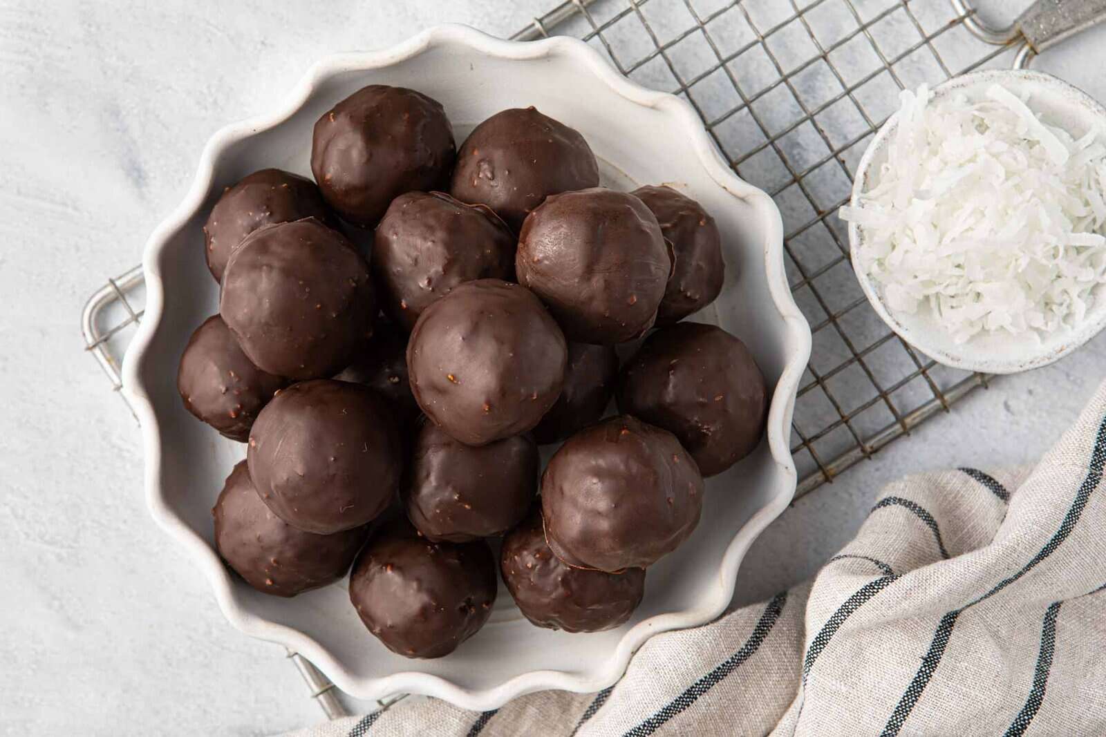 Chocolate Coconut Balls.