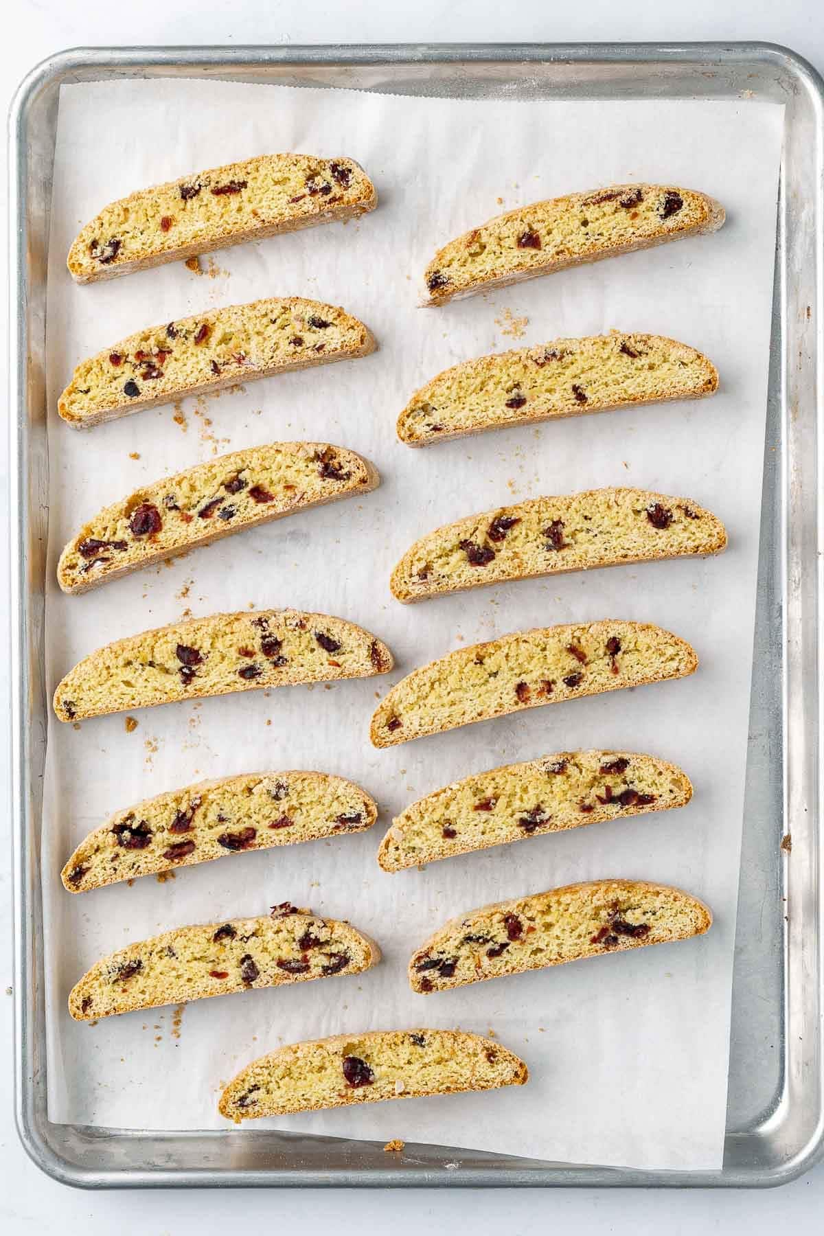 After baking