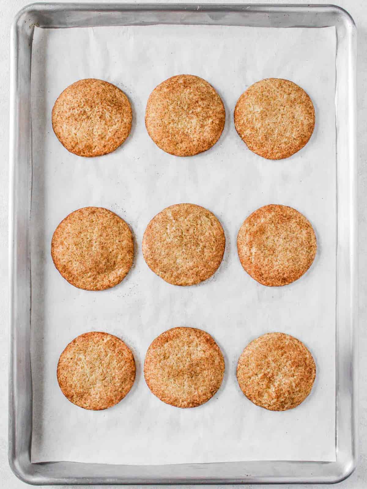After baking.