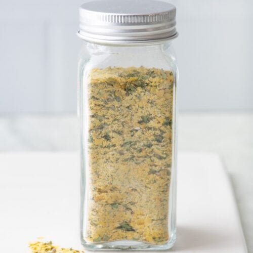 Square image of dairy free ranch seasoning.