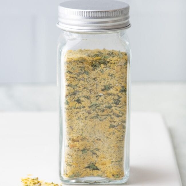 Square image of dairy free ranch seasoning.