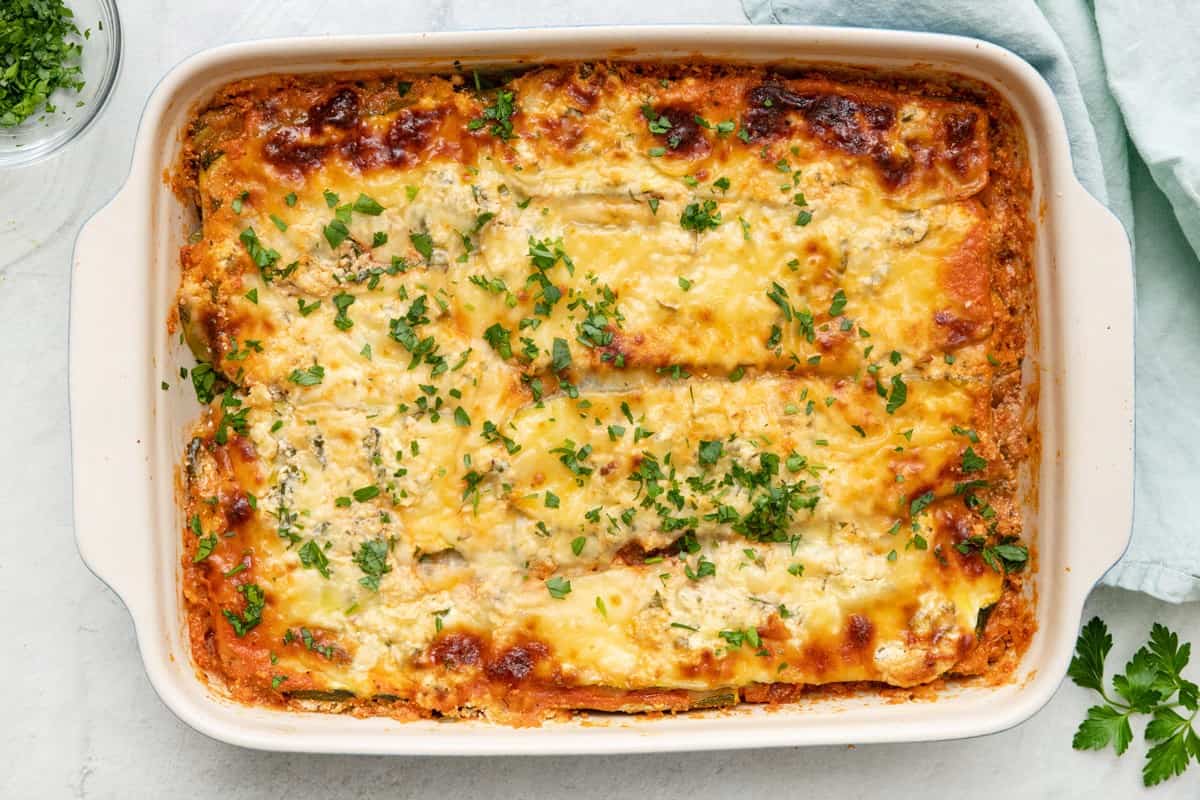 Zucchini Lasagna.