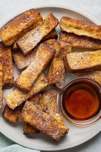 Air fryer french toast sticks.