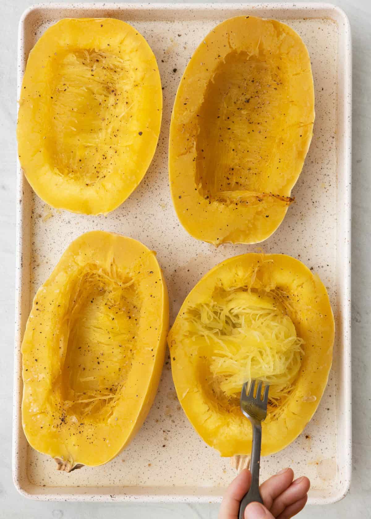 Teasing the squash.