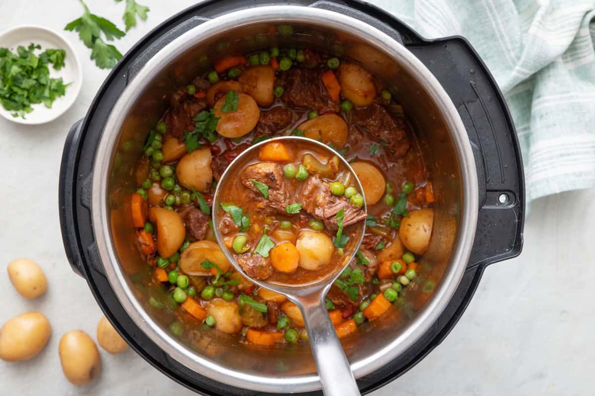 Instant Pot Beef Stew.
