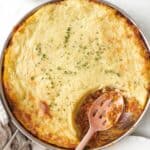 Lentil shepherd's pie.