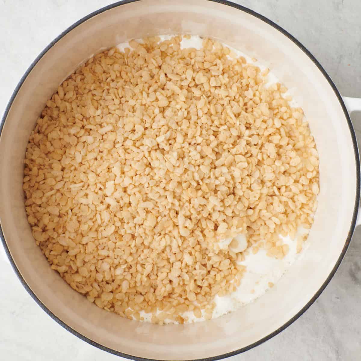 Cereal added.