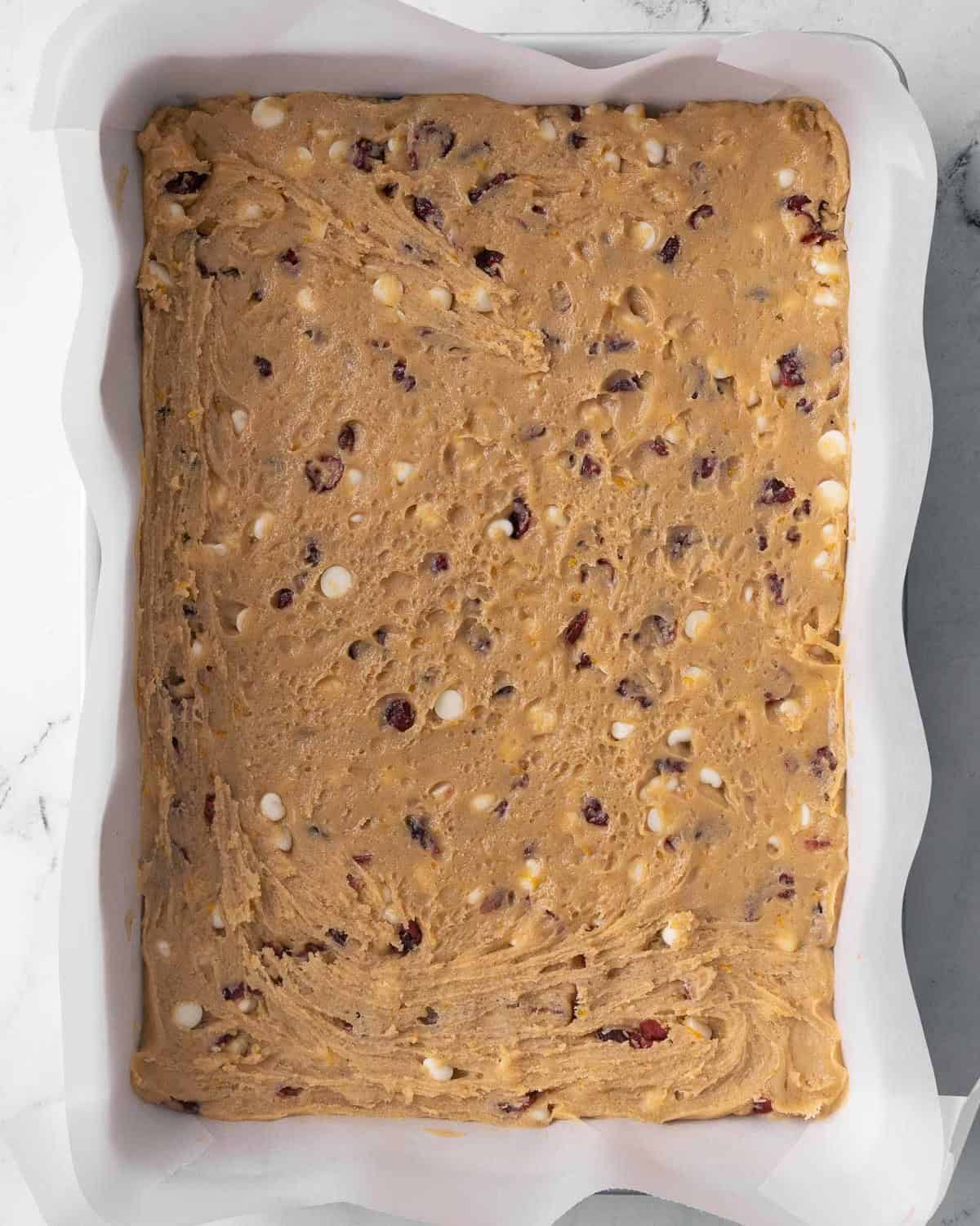 Before baking .