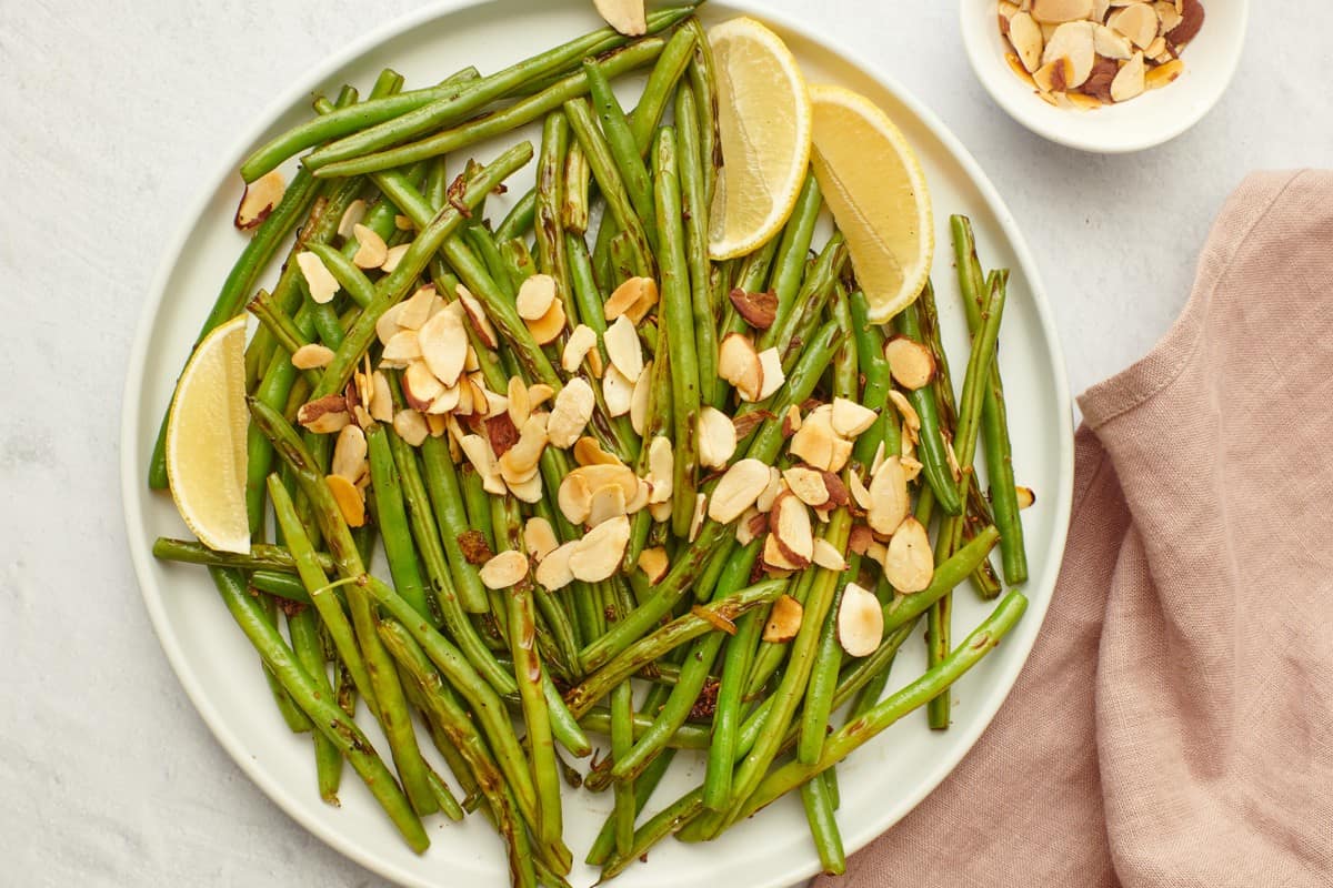 Green Beans and Almonds.