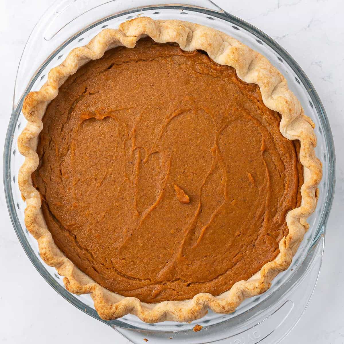 After baking.
