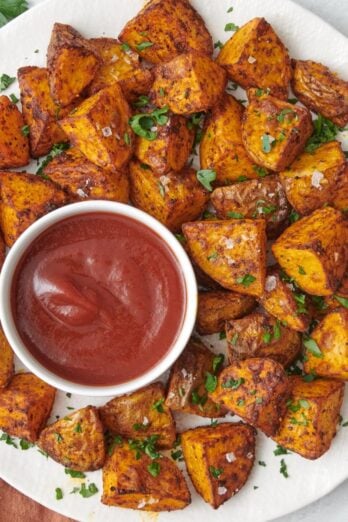 Air Fryer Potatoes.