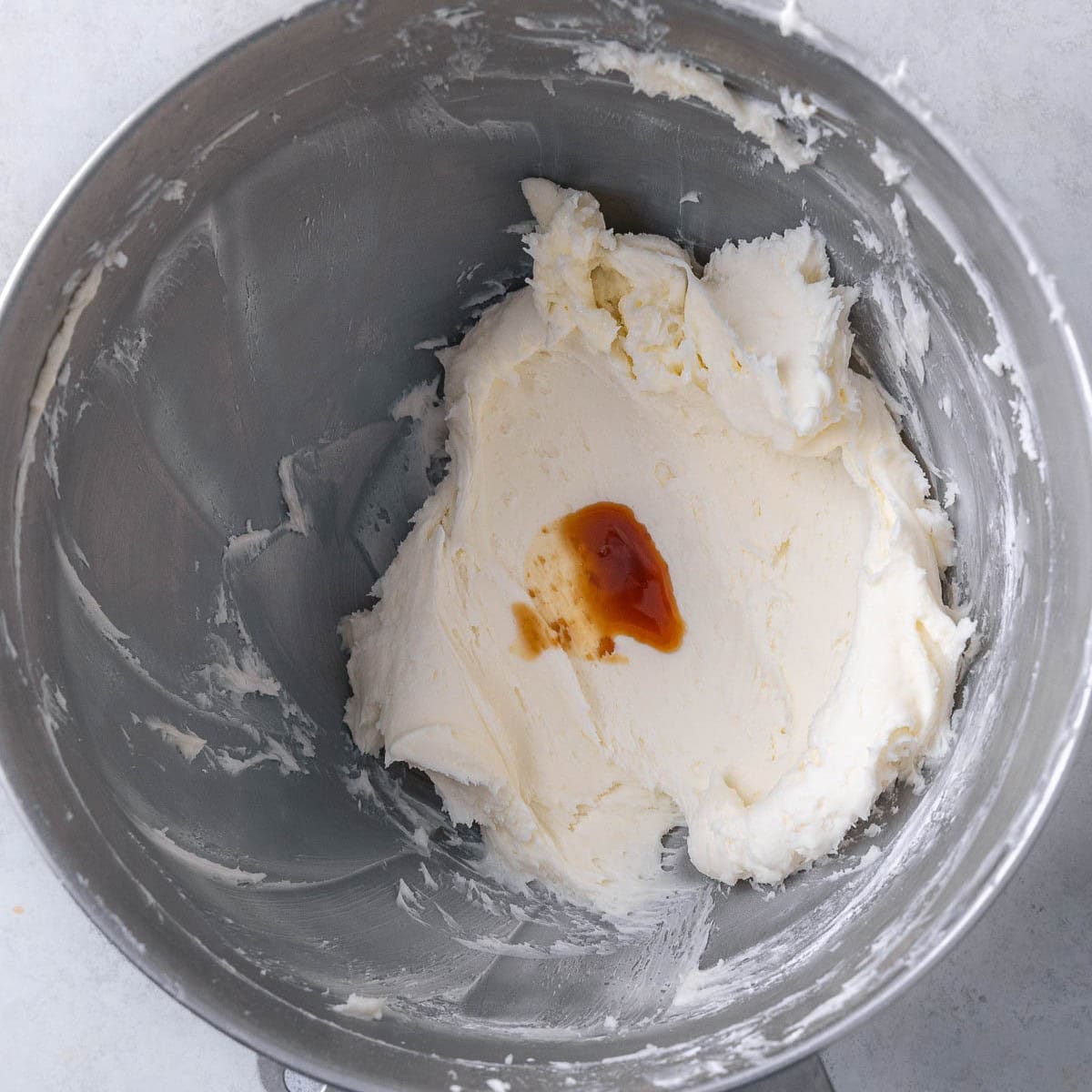 Vanilla and salt added.