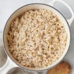 How to cook barley.