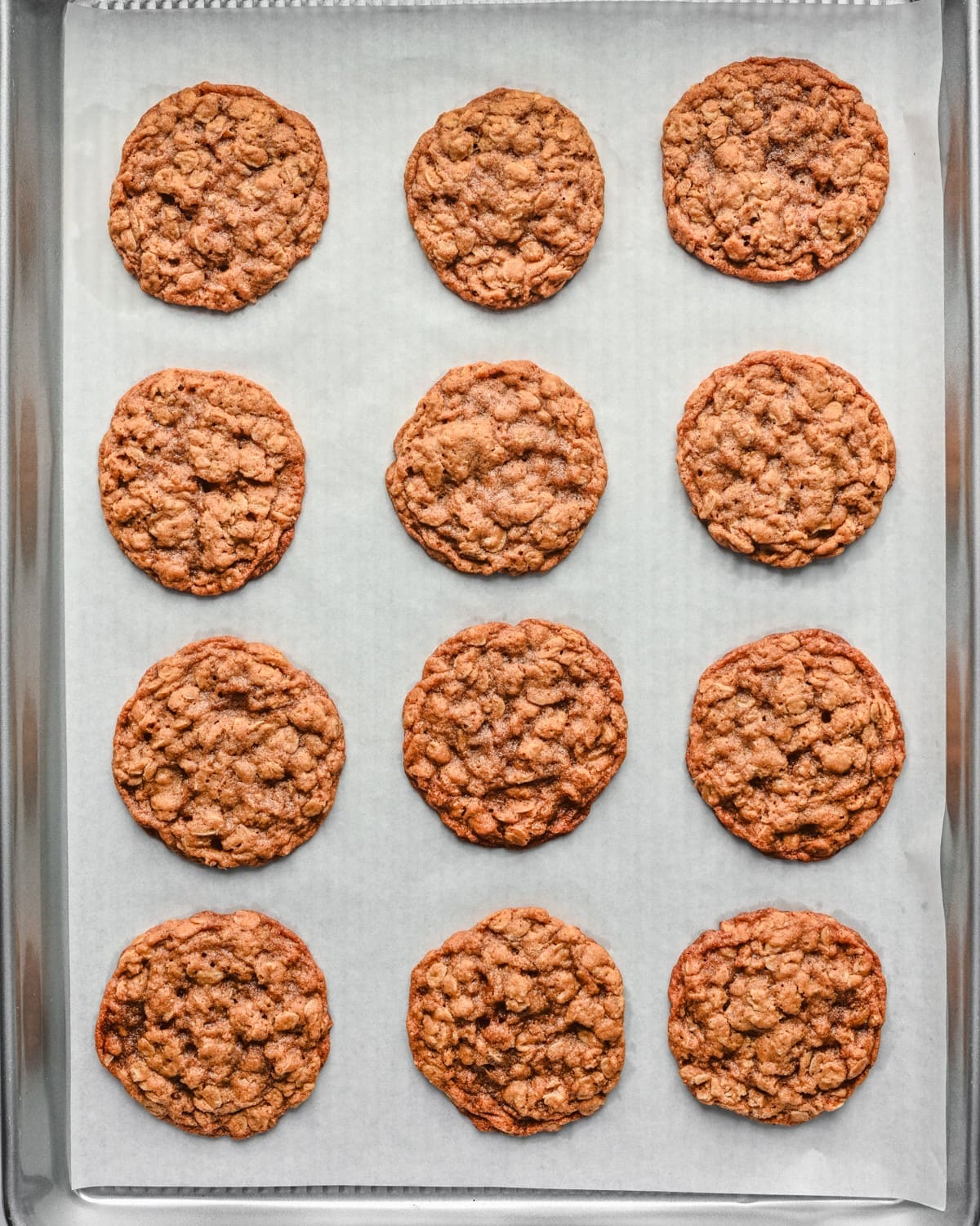 After baking.