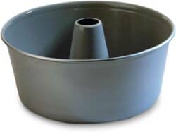 Tube pan for angel food cake.