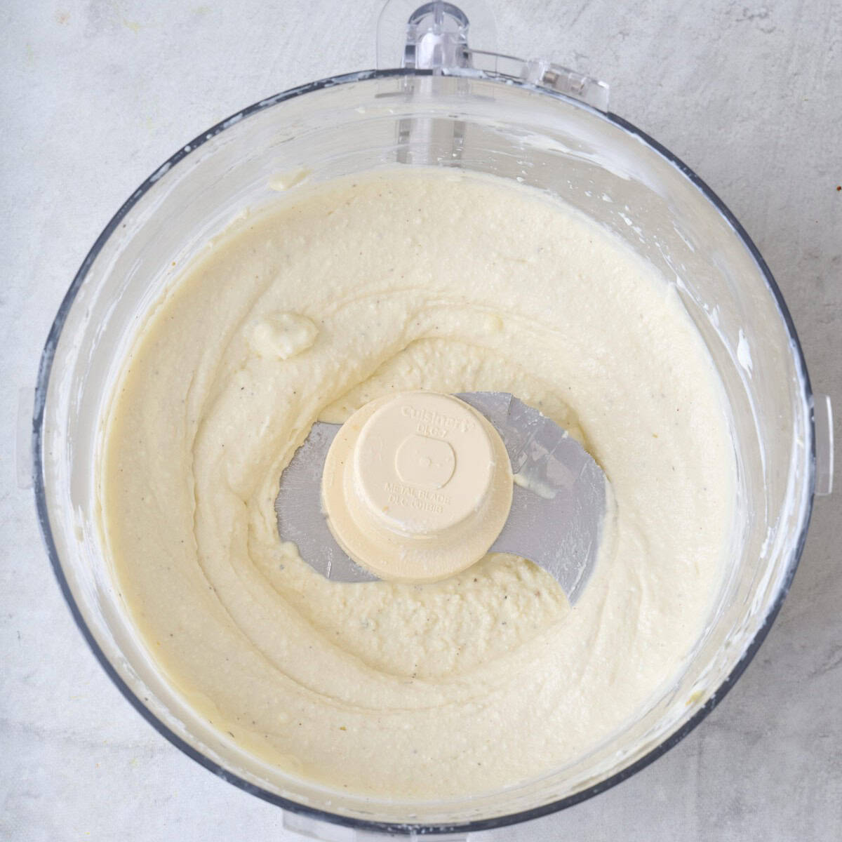 Dip ingredients after blended.