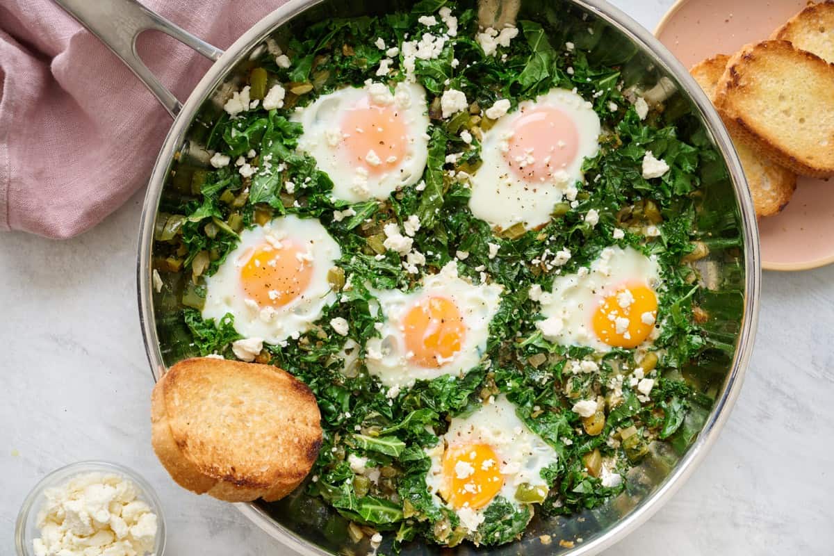 Green Shakshuka.