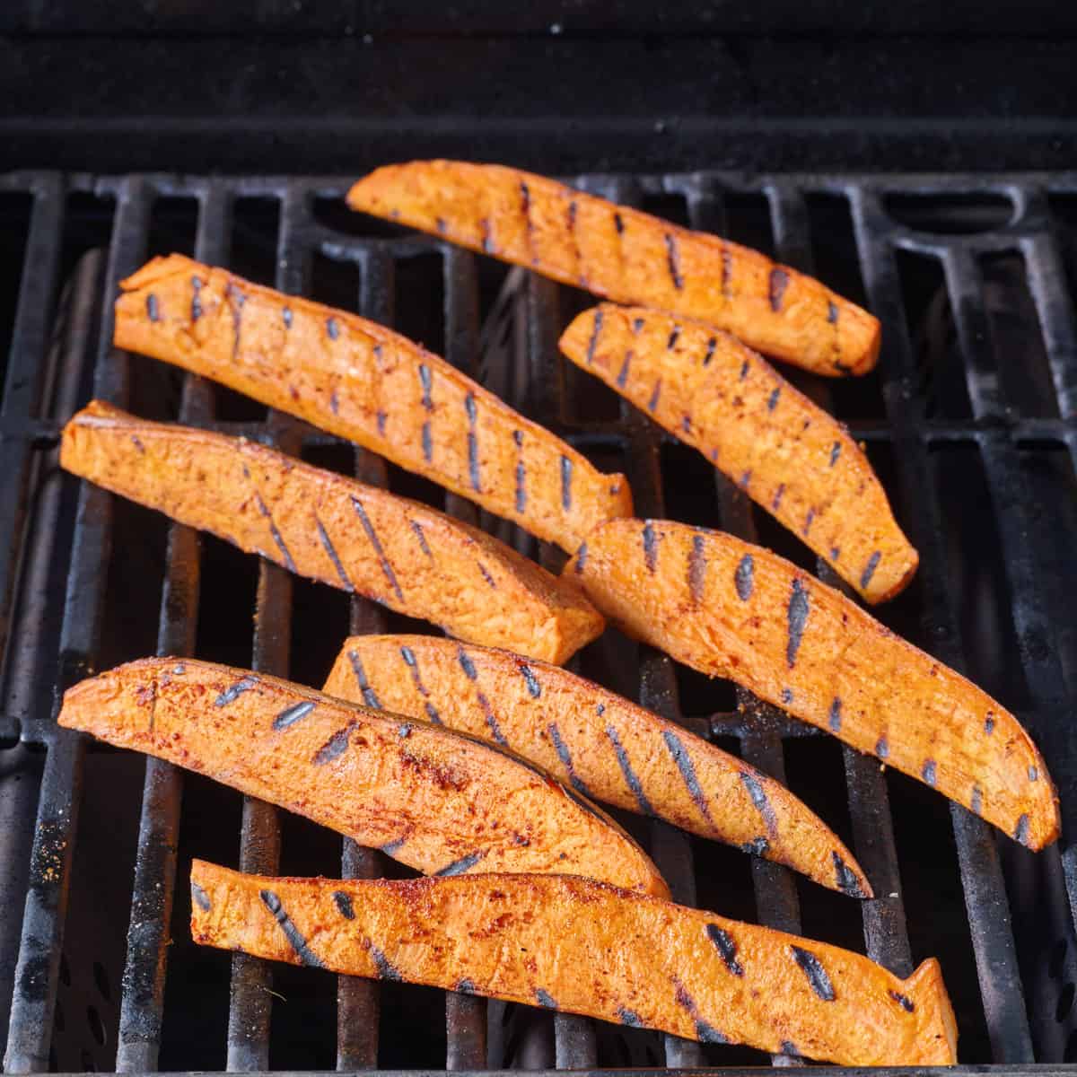 After flipping to show grill marks.