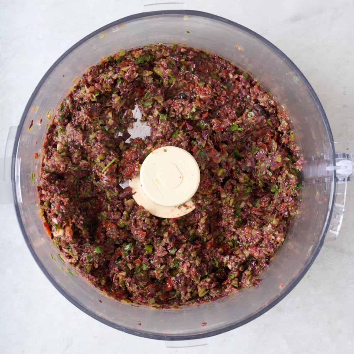 Recipe after processing.