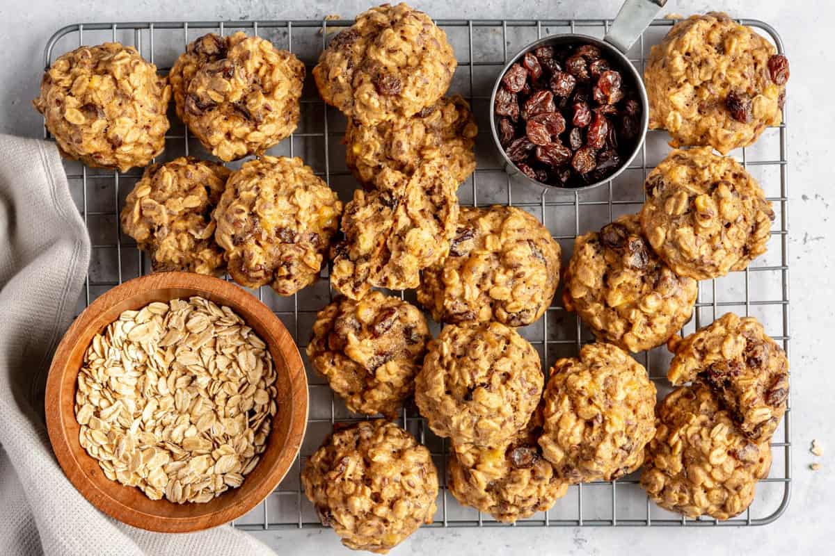 Oatmeal Breakfast Cookies.