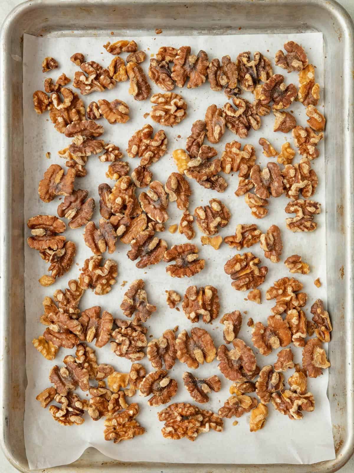 After toasting.