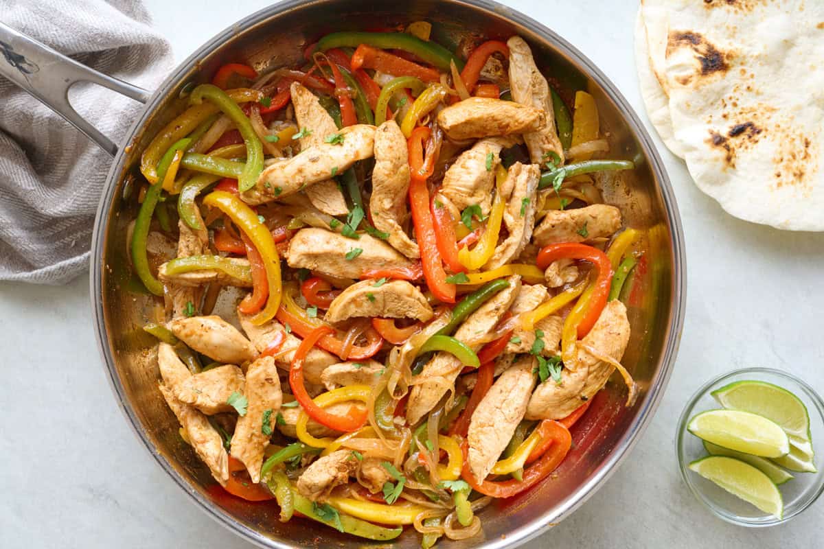 Chicken Fajitas.