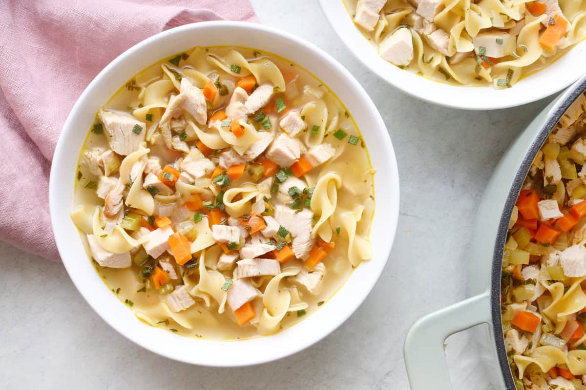 Turkey Noodle Soup.