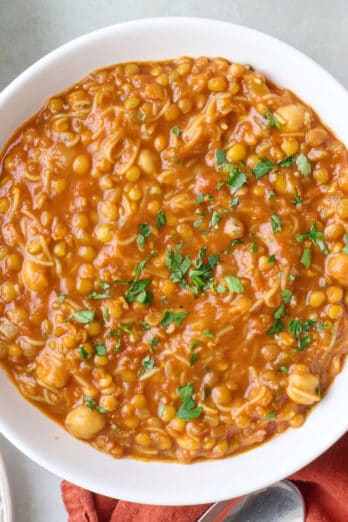 Harira soup recipe.