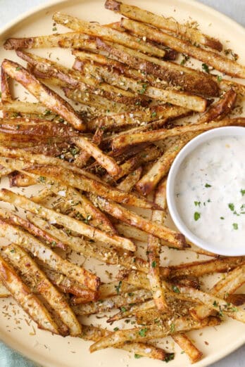 Zaatar fries recipe.