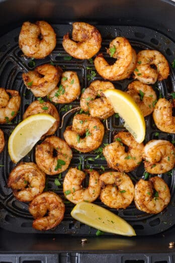 Air fryer shrimp recipe.