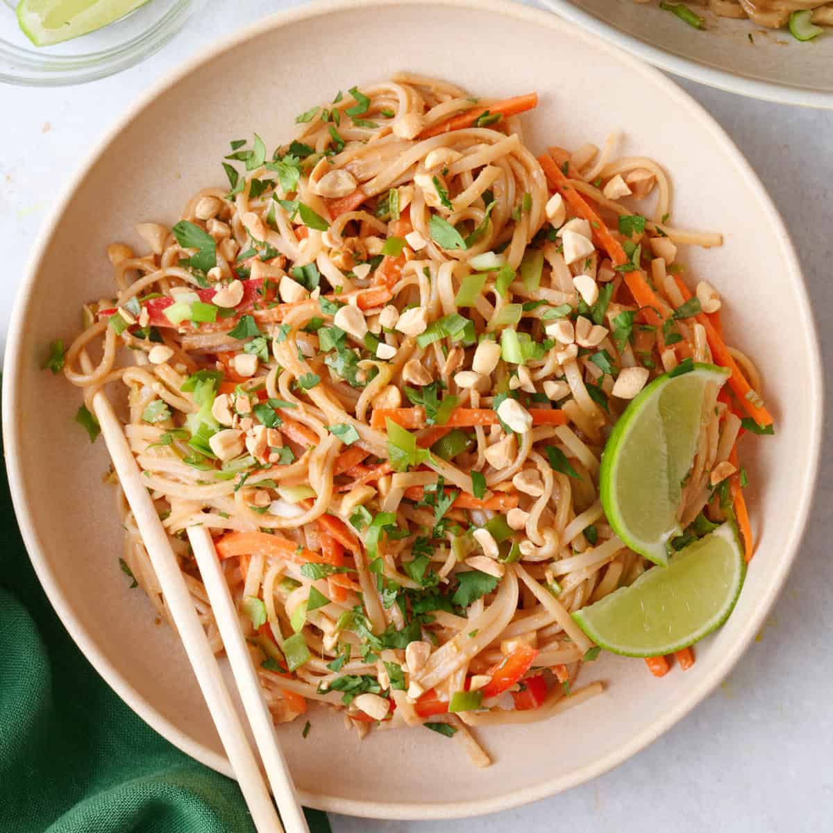 Asian noodle salad recipe.