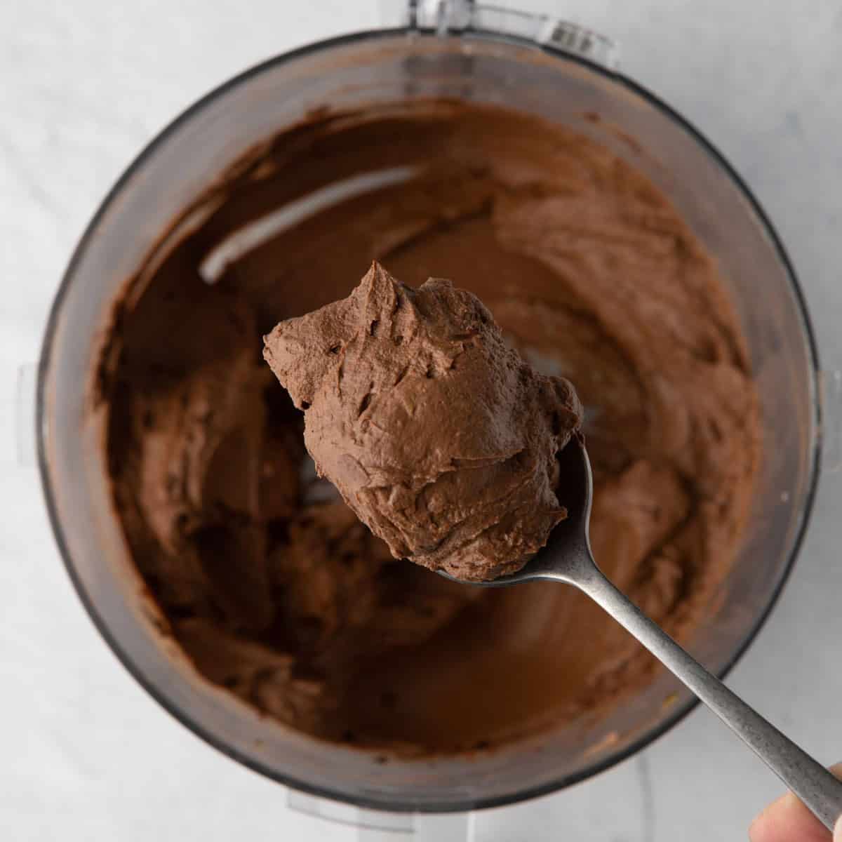 Recipe after blending smooth in a food processor.