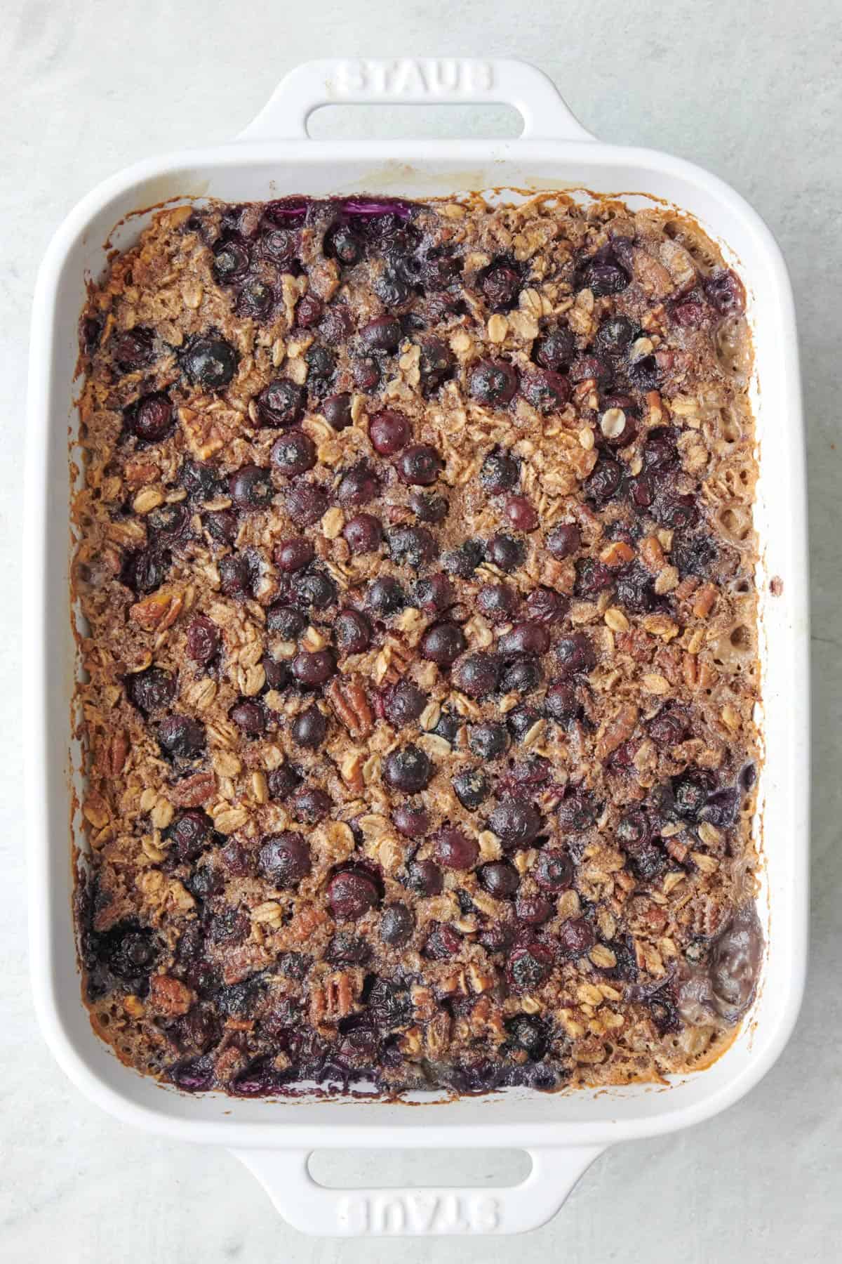 Recipe after baking.