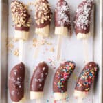 Chocolate covered banana recipe.