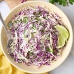 Fish taco slaw recipe.