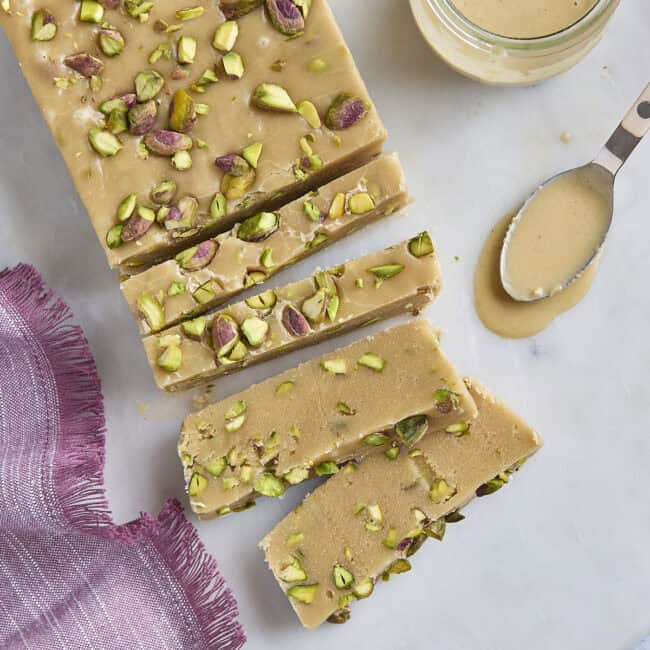 Halva recipe.