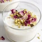 Muhallabia, milk pudding, recipe.