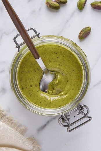 Pistachio butter recipe.