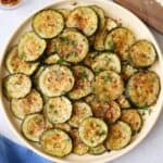 Roasted zucchini recipe.