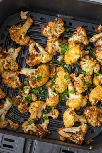 Air fryer roasted cauliflower.