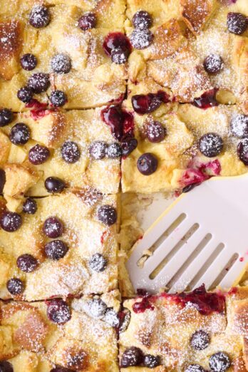 Blueberry french toast casserole recipe.