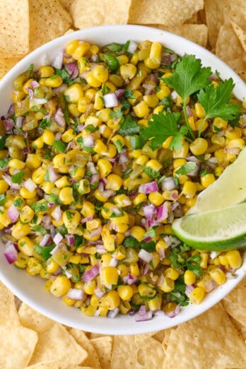 Corn salsa recipe.