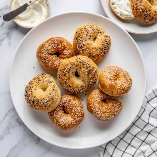 Cottage cheese bagel recipe.